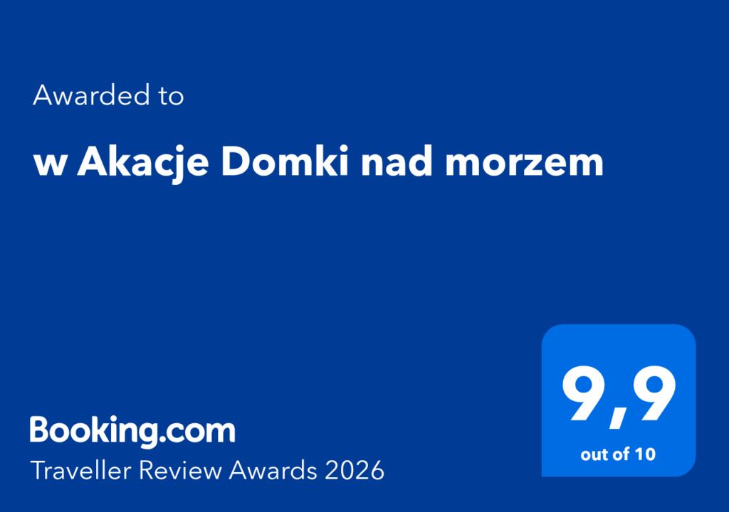 Booking.com Traveller Review Awards 2026 – ocena 9,9 na 10