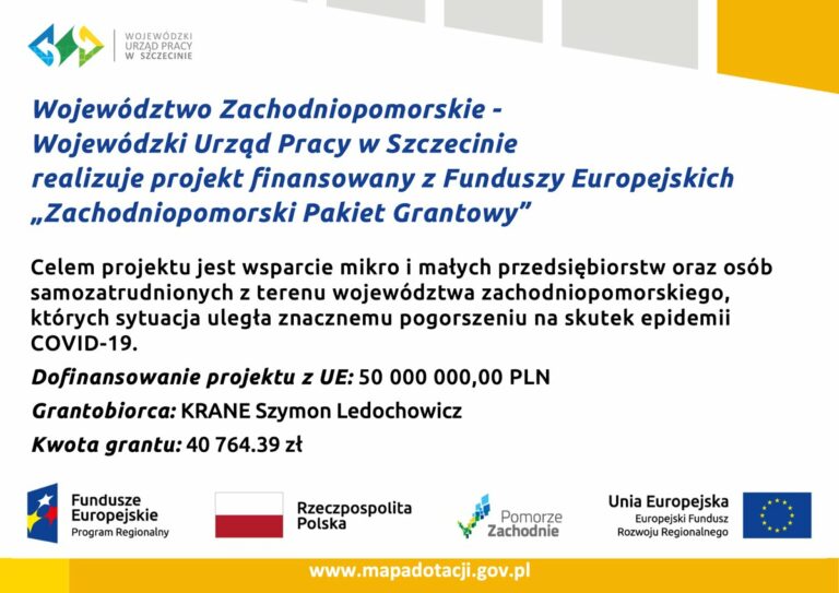 Informacja o grancie – Zachodniopomorski Pakiet Grantowy
